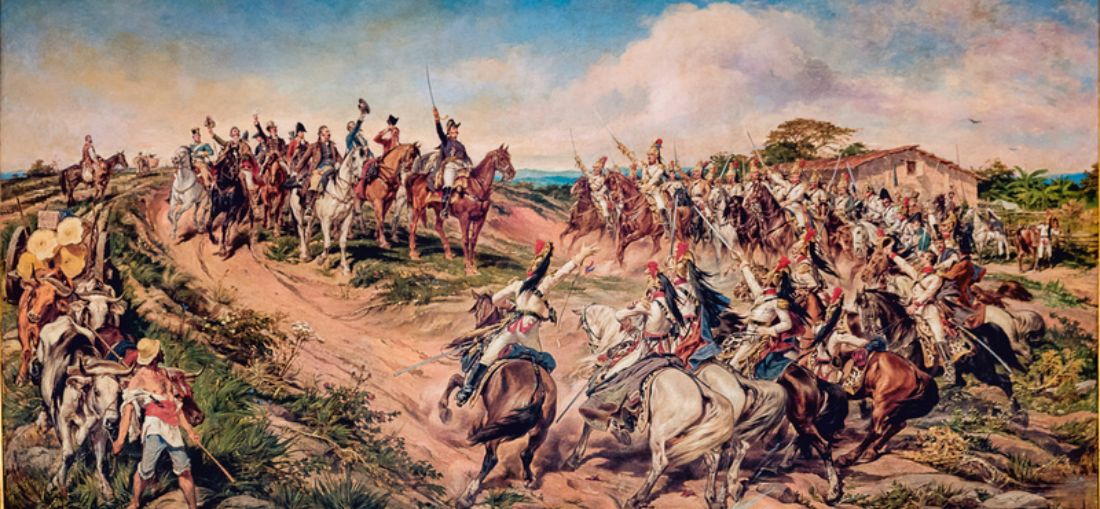 Foto: "Independência ou Morte", de Pedro Américo. Crédito: Reprodução.