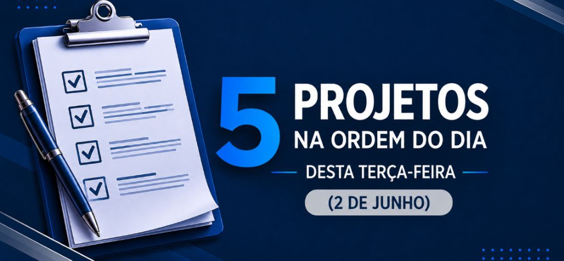 Câmara de Catanduva realiza nesta terça-feira, 2 de junho, sessão ordinária com cinco projetos na Ordem do Dia