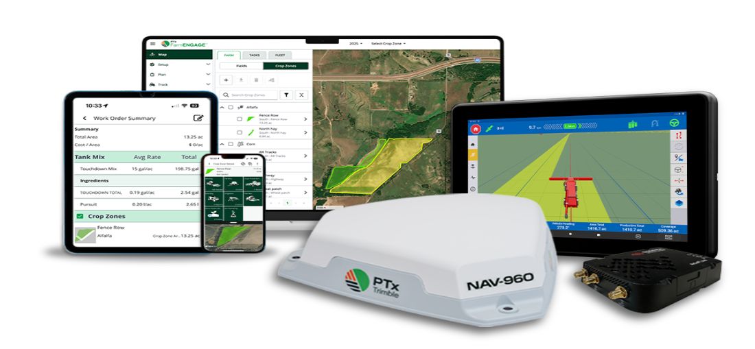 O FarmENGAGE simplifica e unifica frotas e trabalho de campo independentemente da marca, modelo e ano do equipamento