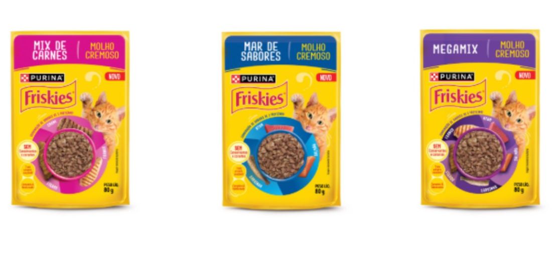 Friskies ® amplia portfólio de alimentos úmidos com três novos produtos e aposta em novas experiências para os gatos