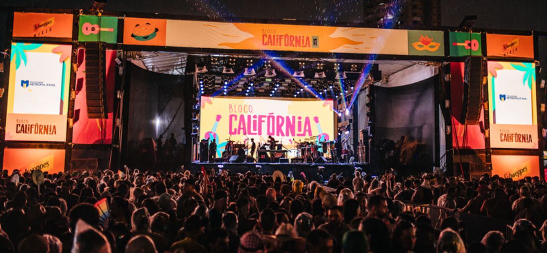 9ª edição do Bloco Califórnia aconteceu neste sábado, 7, em Ribeirão Preto - Crédito: Indie Click