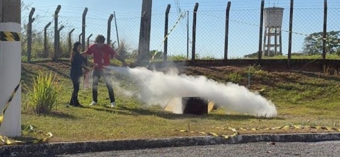 Brigada de Incêndio do AME recebe treinamento durante o mês de maio