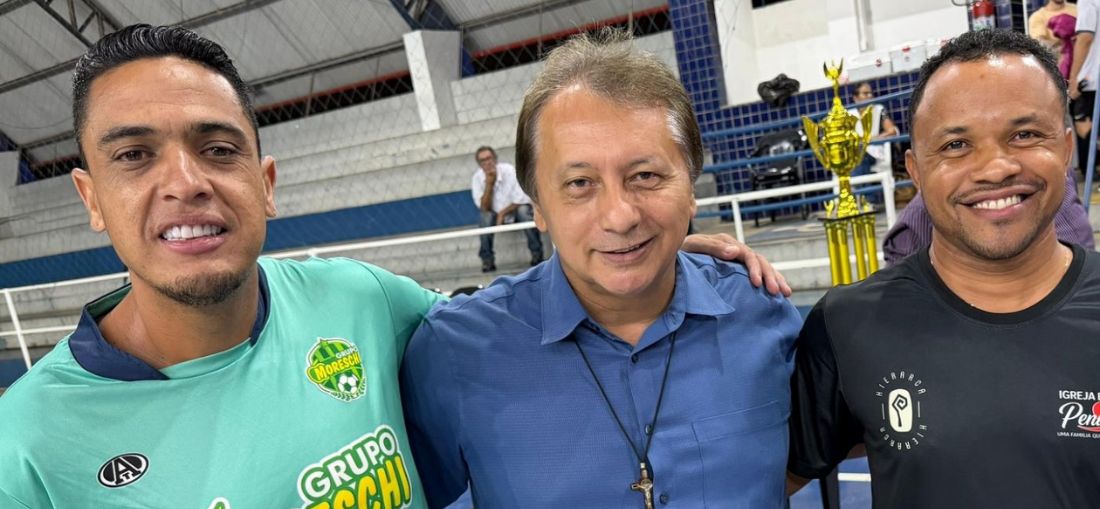 Esporte, fé e união: Vereadores Manoel Gol de Ouro e Gordo do Restaurante marcam presença na abertura da 1ª Copa Gospel de Futsal