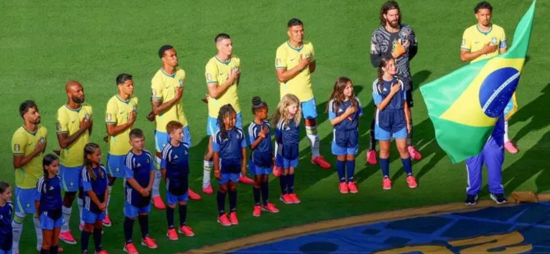 Hino Nacional Brasileiro é eleito o mais bonito da Copa do Mundo 2026