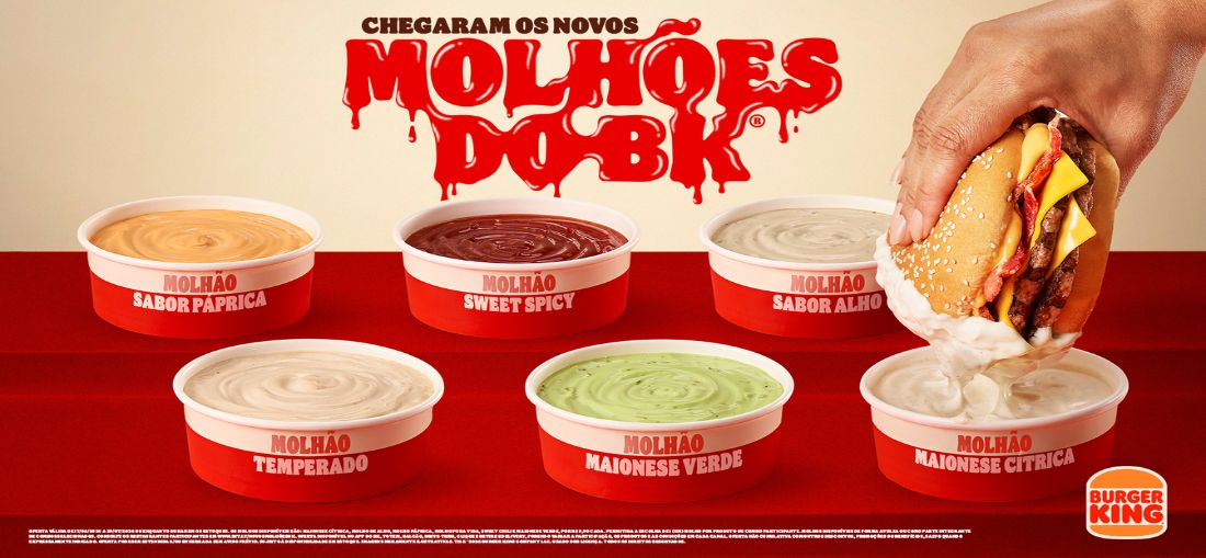 Com seis sabores inéditos, Burger King® apresenta 