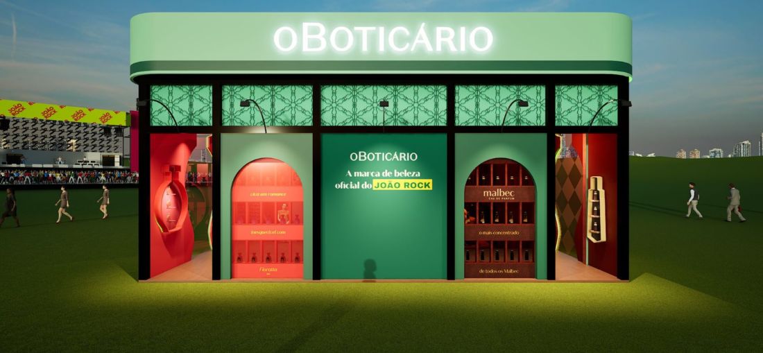 O Boticário, a marca de beleza preferida e mais amada do Estado de São Paulo*, promove experiência olfativa no João Rock