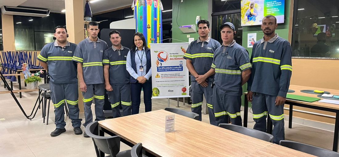 Usina São José da Estiva promove campanha de conscientização sobre segurança dos alimentos