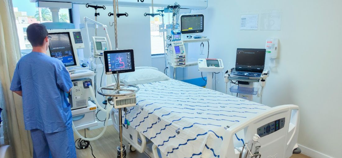 UTI cirúrgica do Hospital de Base de São José do Rio Preto / Crédito: Divulgação/Funfarme