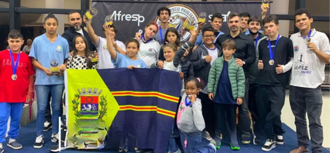 Xadrez de Catanduva conquista 7 pódios na final do Circuito Fisco Paulista