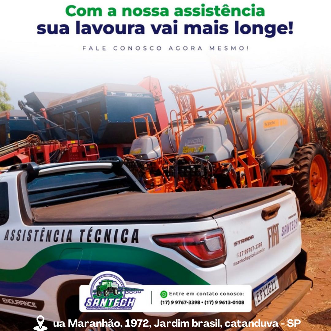 Santech - Sua Parceira em Manutenção Agrícola!